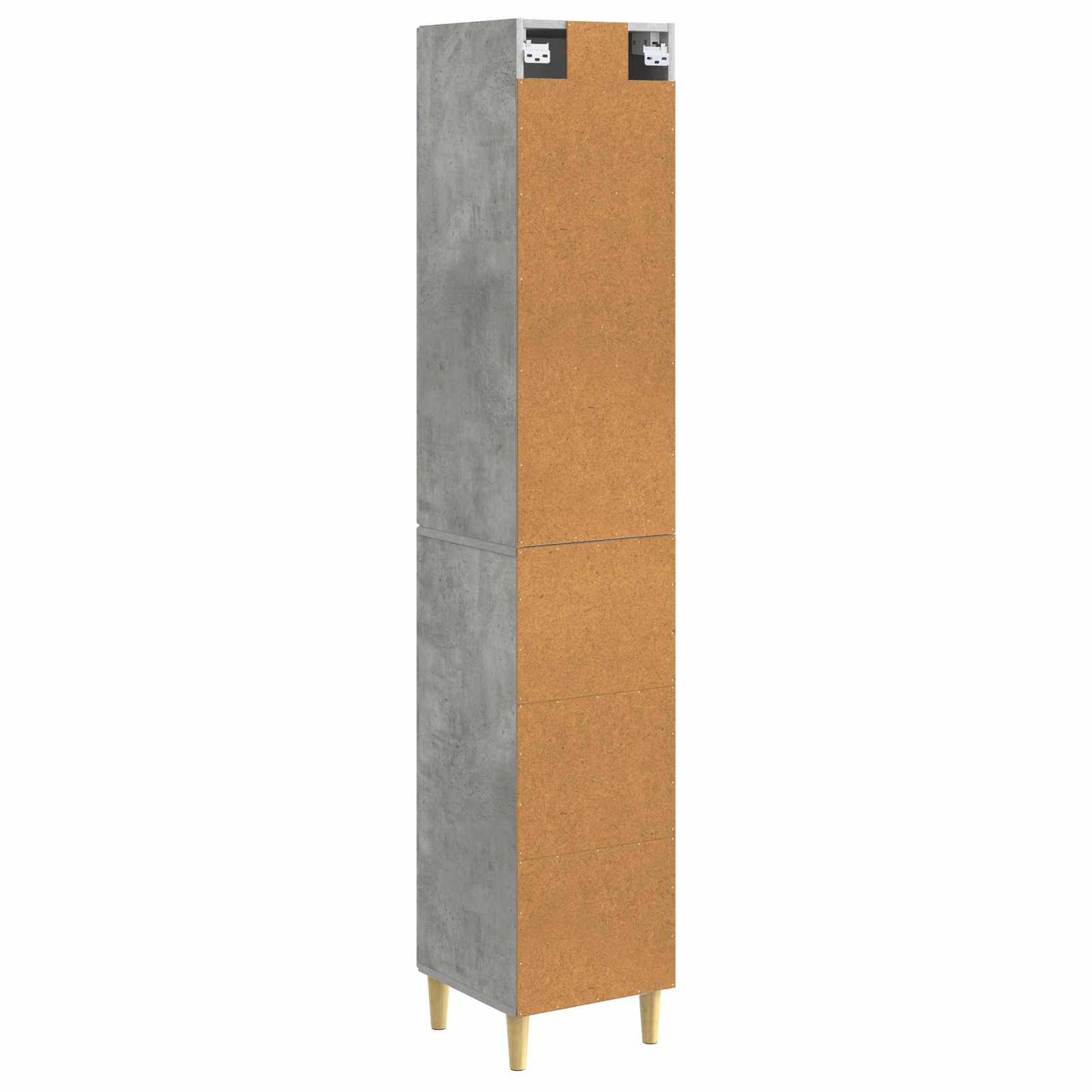 Cabinet Set 2 pcs 33 x 34.5 x 90 cm Engineered Wood