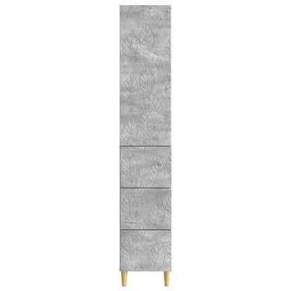 Cabinet Set 2 pcs 33 x 34.5 x 90 cm Engineered Wood