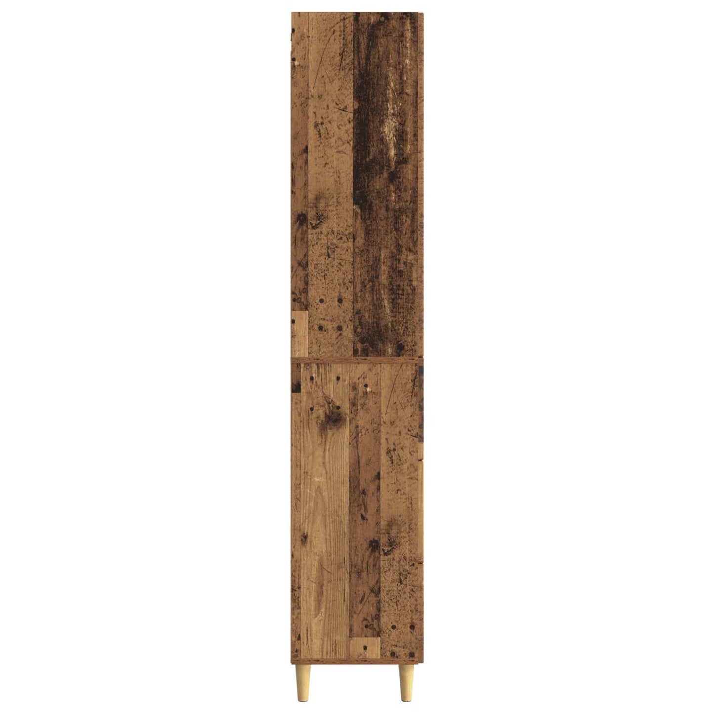 Cabinet Set 2 pcs 33 x 34.5 x 90 cm Engineered Wood Old Wood