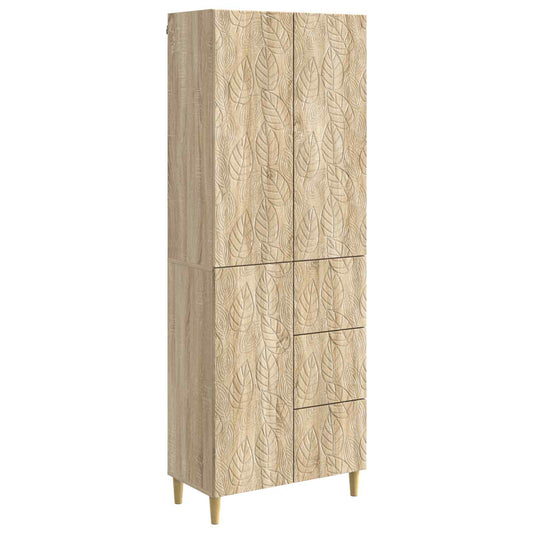 2 pcs Sonoma Oak