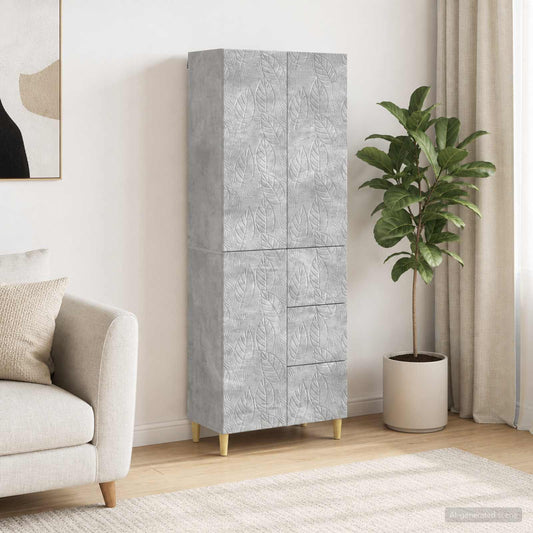 2 pcs Concrete Grey