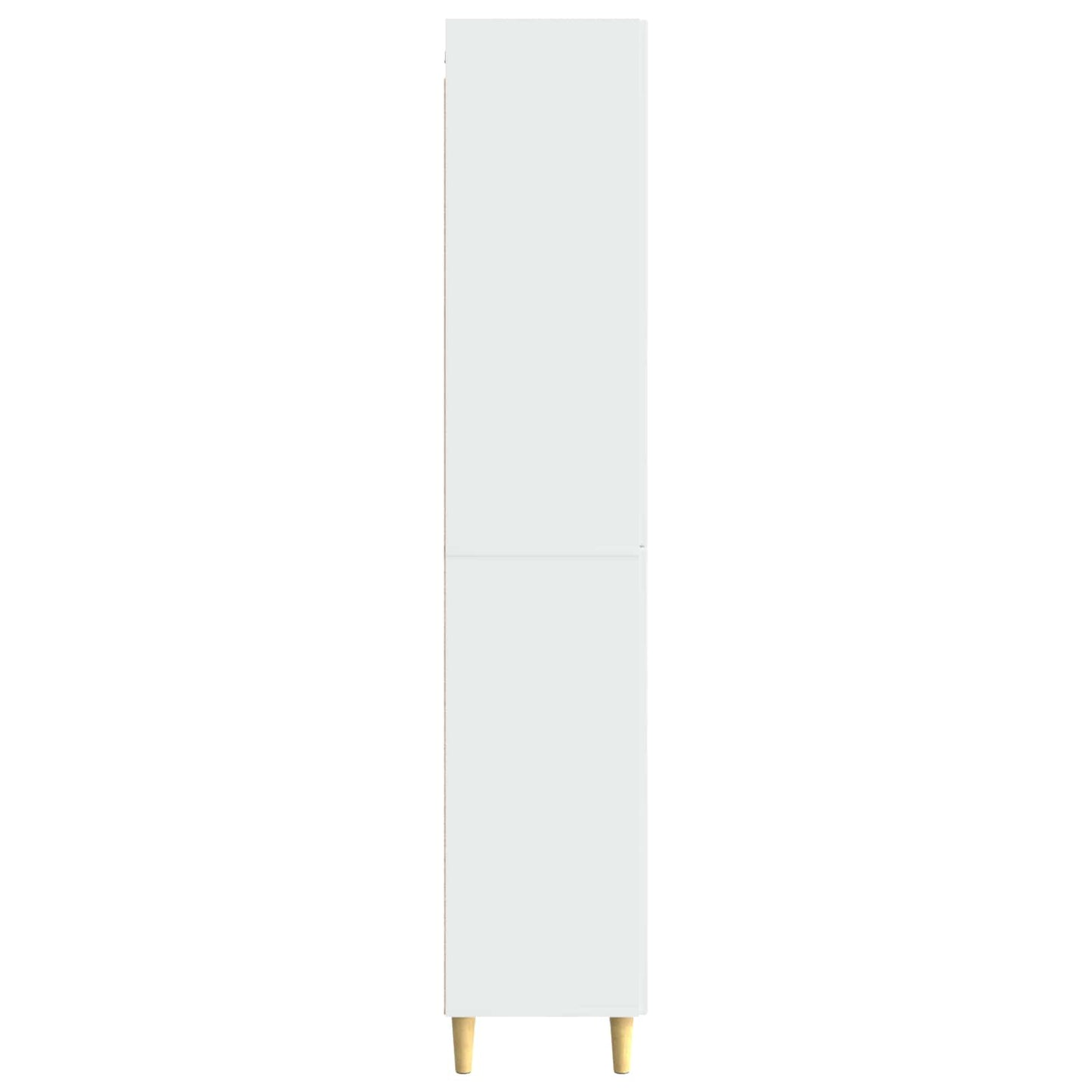 2 pcs High Gloss White