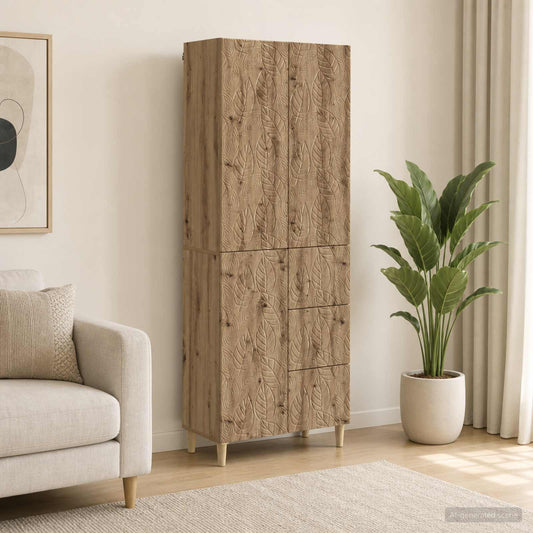 2 pcs Artisan Oak