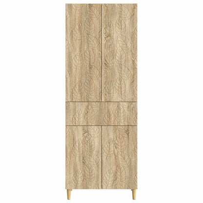 Cabinet Set 2 pcs Engineered Wood