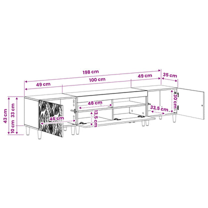 5 Piece LED TV Cabinet Grey Sonoma Engineered Wood
