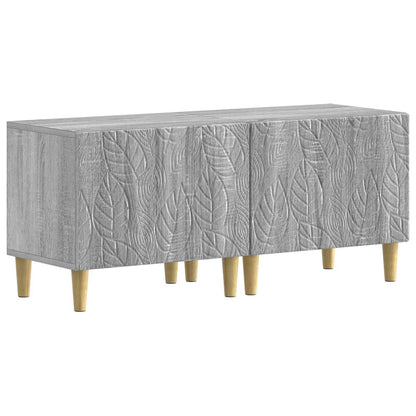 5 Piece LED TV Cabinet Grey Sonoma Engineered Wood