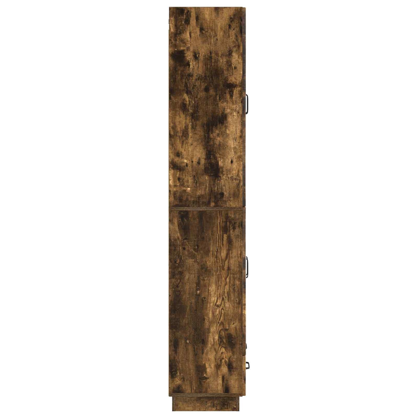 Cabinet Set 2 pcs Smoked Oak Engineered Wood
