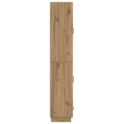 Cabinet Set 2 pcs Artisan Oak Engineered Wood