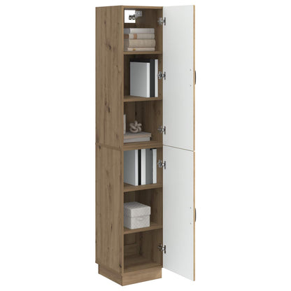 Cabinet Set 2 pcs Artisan Oak Engineered Wood