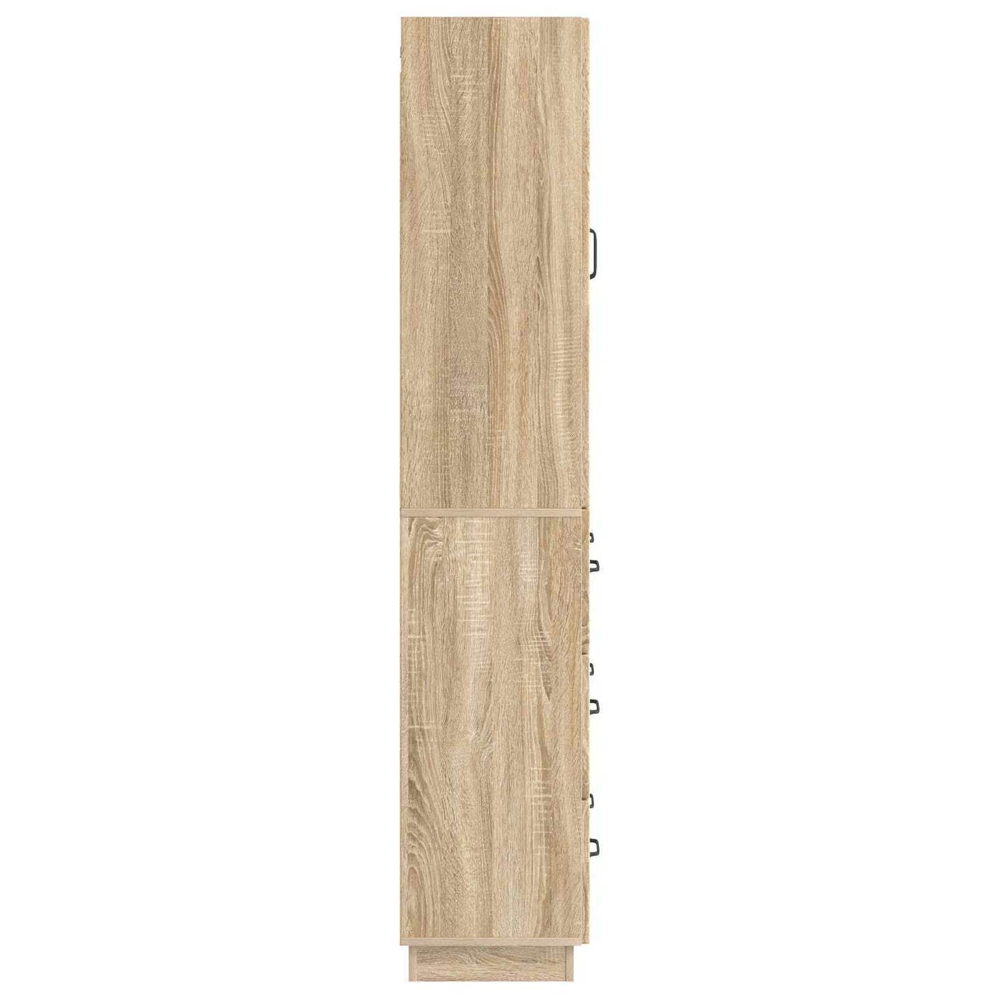 Cabinet Set 2 pcs 66 x 34.5 x 87 cm Engineered Wood Sonoma Oak