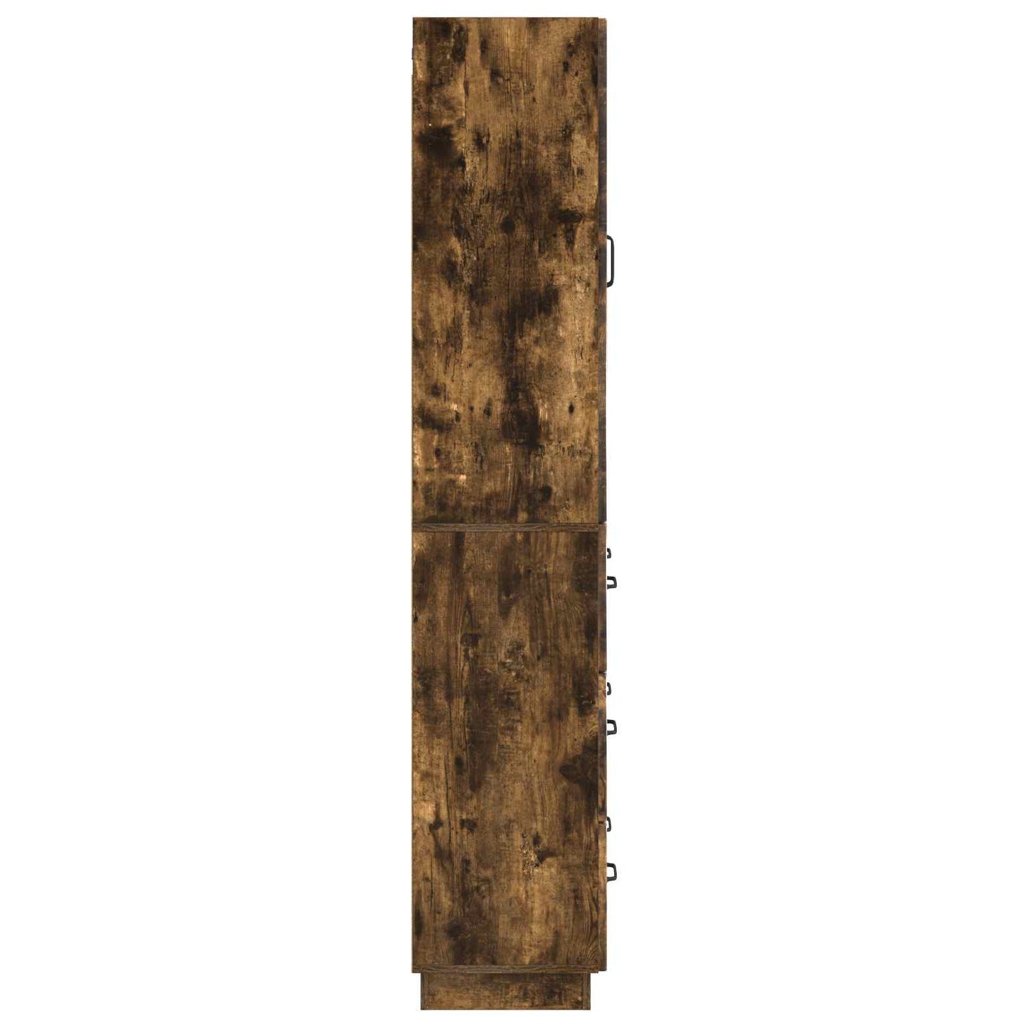 Cabinet Set 2 pcs 66 x 34.5 x 87 cm Engineered Wood Smoked Oak