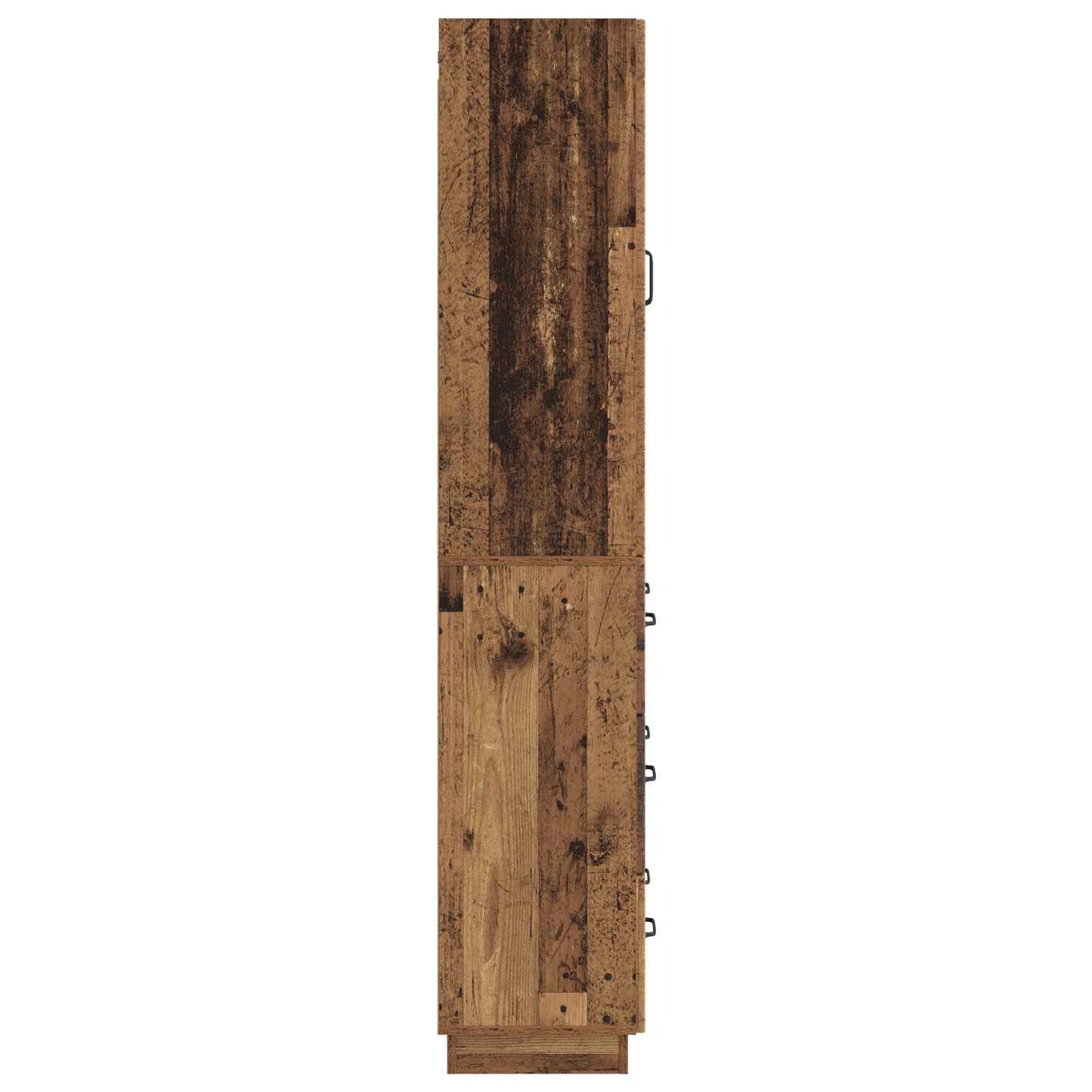 Cabinet Set 2 pcs 66 x 34.5 x 87 cm Engineered Wood Old Wood