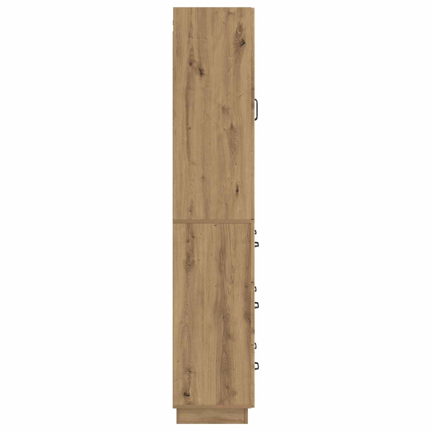 Cabinet Set 2 pcs 66 x 34.5 x 87 cm Engineered Wood Artisan Oak