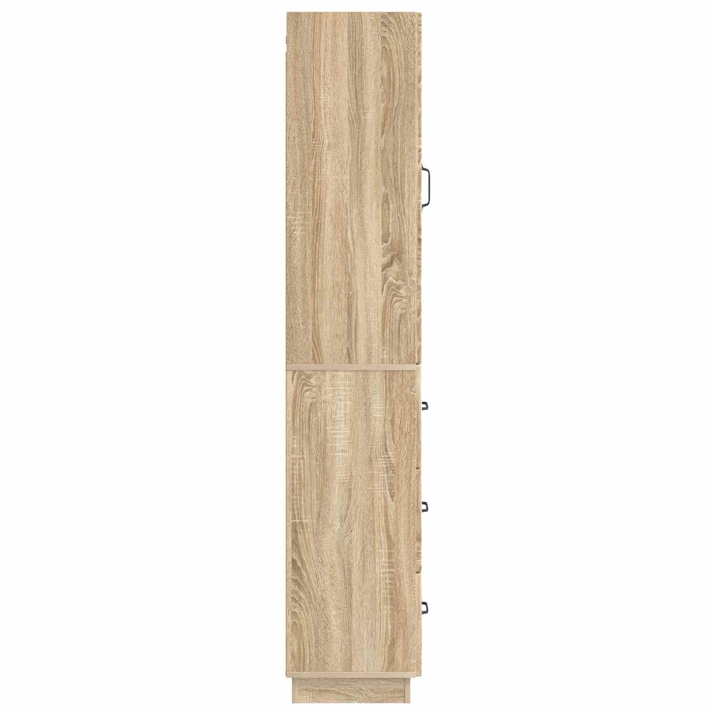 Cabinet Set 2 pcs 33 x 34.5 x 87 cm Engineered Wood Sonoma Oak