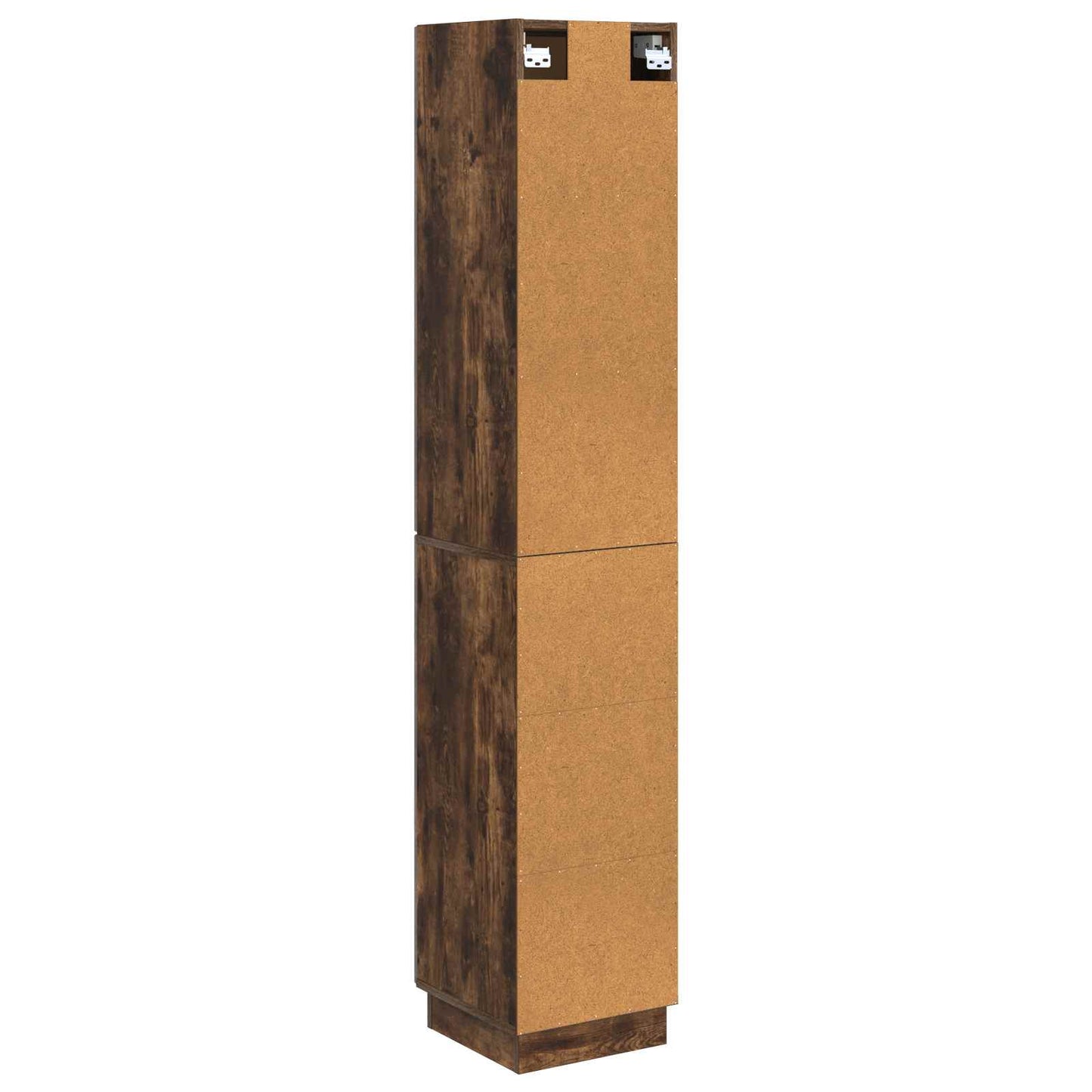 Cabinet Set 2 pcs 33 x 34.5 x 87 cm Engineered Wood Smoked Oak