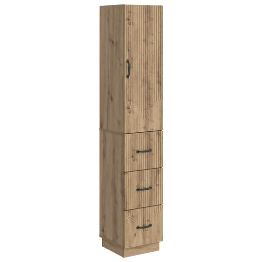 Cabinet Set 2 pcs Artisan Oak 33 x 34.5 x 87 cm Engineered Wood
