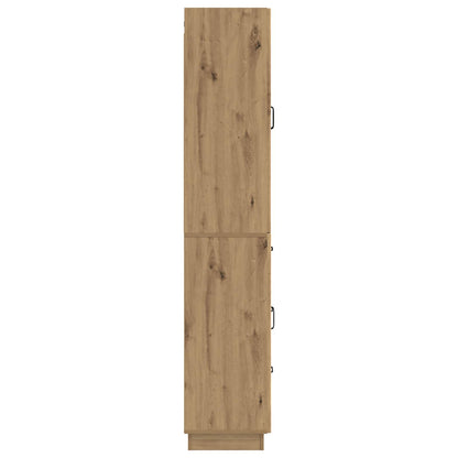 Cabinet Set 2 pcs Artisan Oak Engineered Wood
