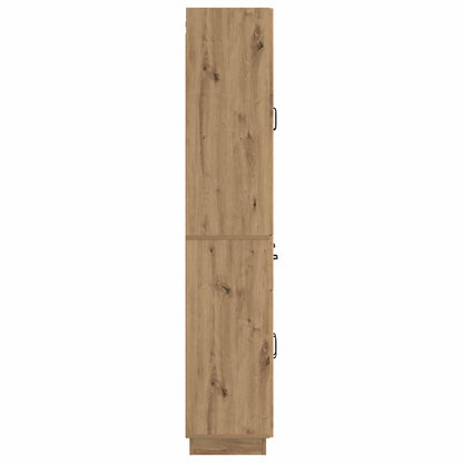 Cabinet Set 2 pcs Artisan Oak Engineered Wood