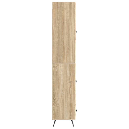 Cabinet Set 2 pcs Sonoma Oak Engineered Wood