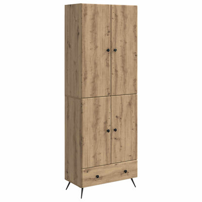 Cabinet Set 2 pcs Artisan Oak Engineered Wood