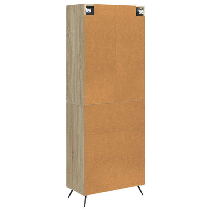 Cabinet Set 2 pcs Sonoma Oak Engineered Wood
