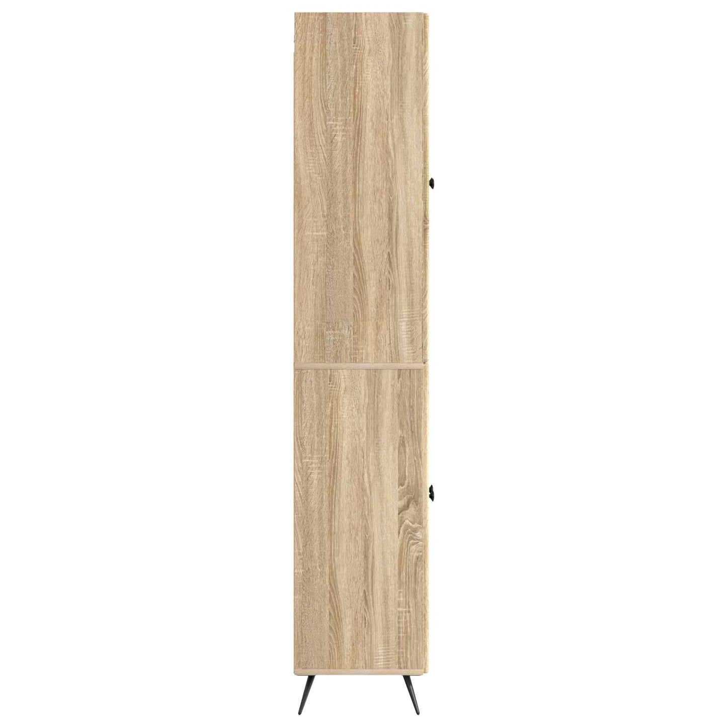 Cabinet Set 2 pcs Sonoma Oak Engineered Wood
