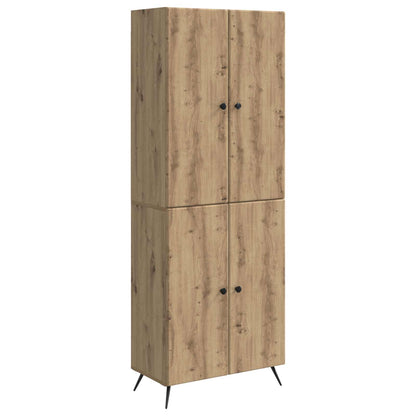 Cabinet Set 2 pcs Artisan Oak Engineered Wood