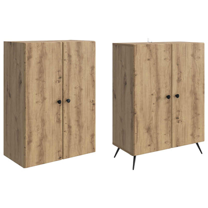 Cabinet Set 2 pcs Artisan Oak Engineered Wood