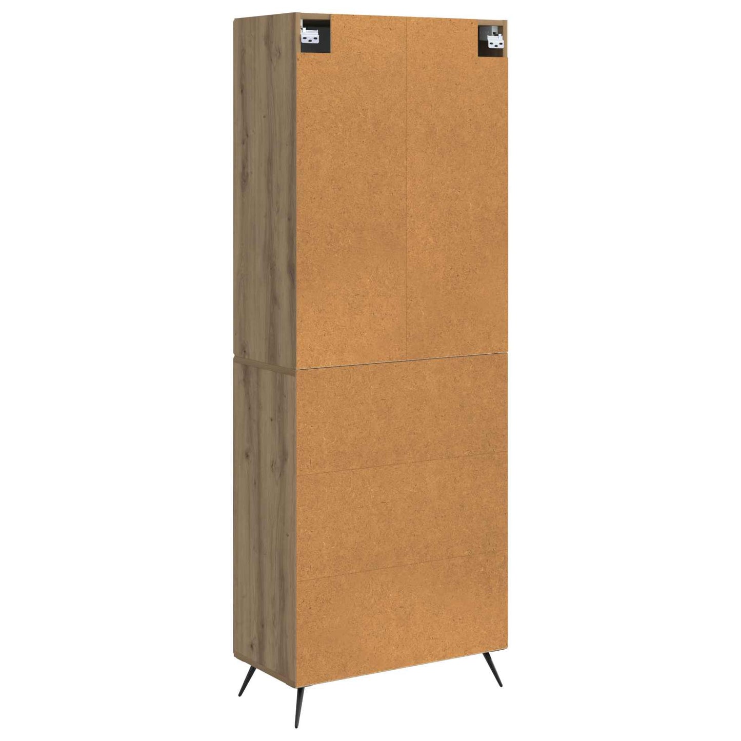 Cabinet Set 2 pcs Artisan Oak Engineered Wood