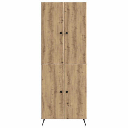 Cabinet Set 2 pcs Artisan Oak Engineered Wood