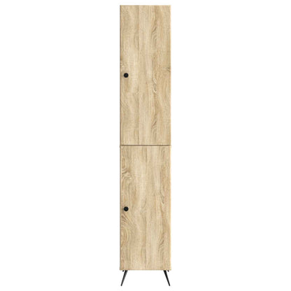 Cabinet Set 2 pcs Sonoma Oak Engineered Wood