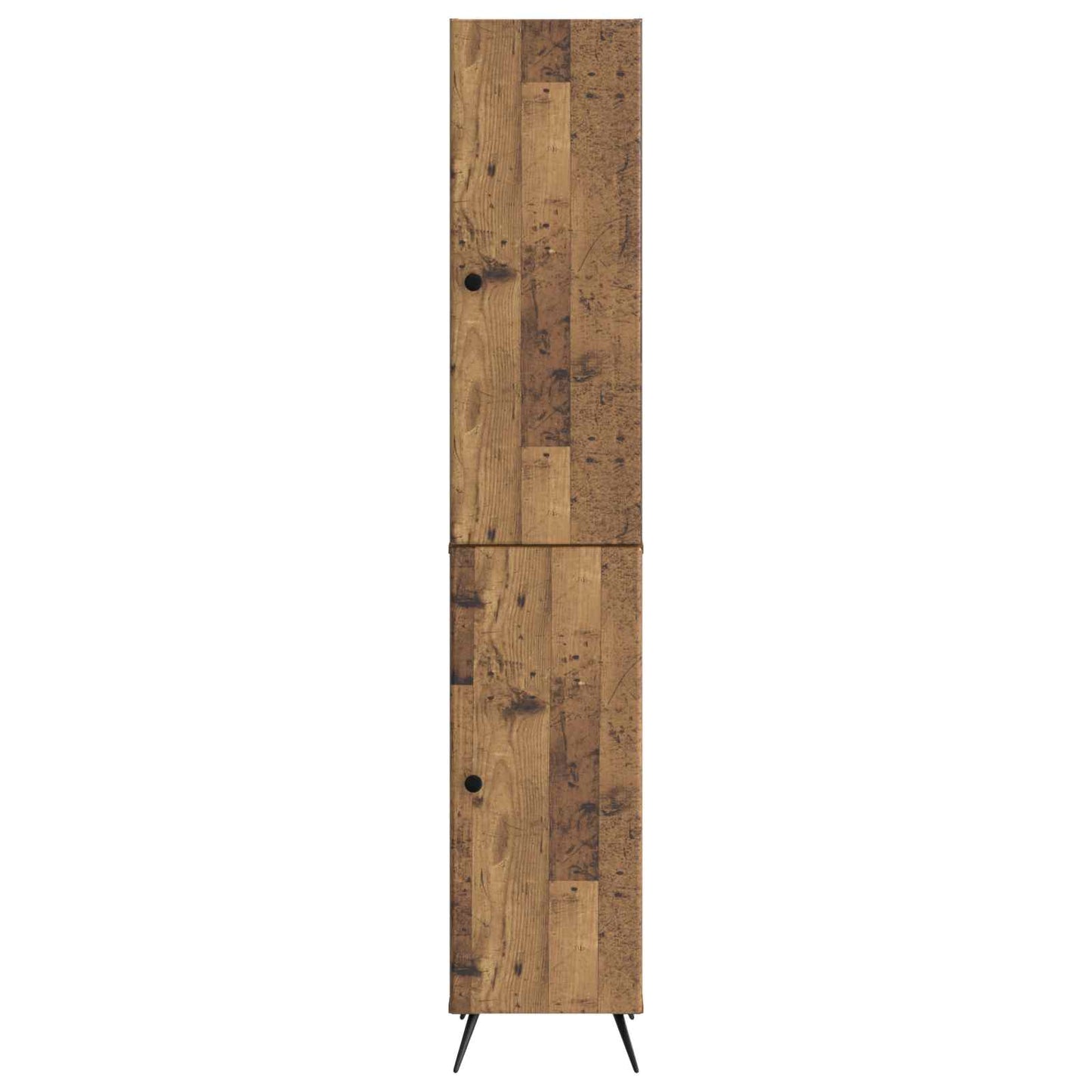 Cabinet Set 2 pcs Old Wood Engineered Wood