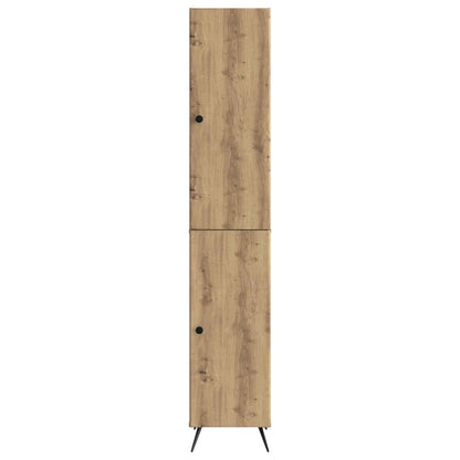 Cabinet Set 2 pcs Engineered Wood