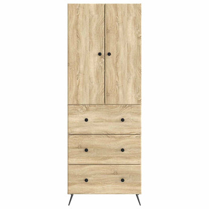 Cabinet Set 2 pcs Sonoma Oak 66 x 34.5 x 90 cm Engineered Wood