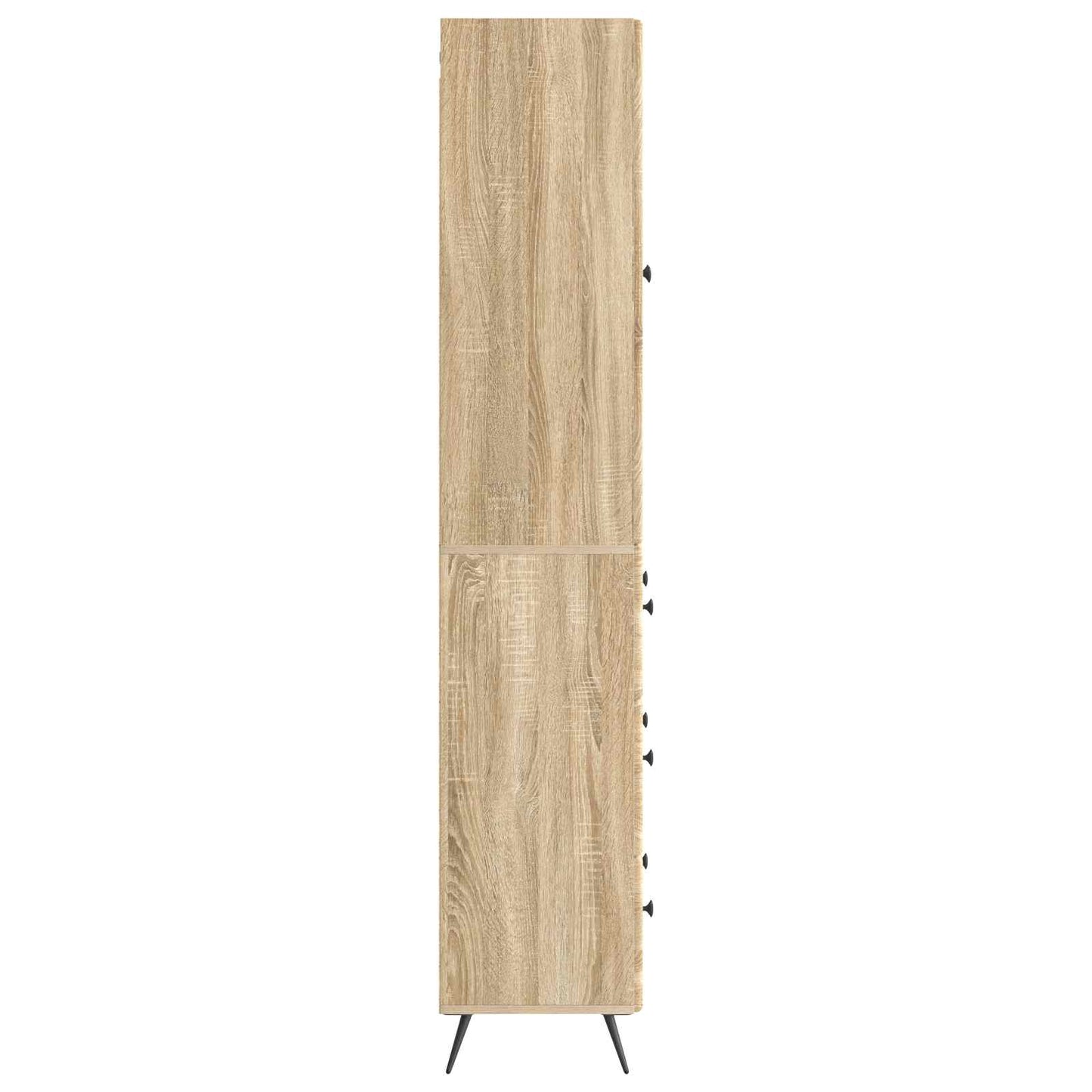 Cabinet Set 2 pcs 66 x 34.5 x 90 cm Engineered Wood Sonoma Oak