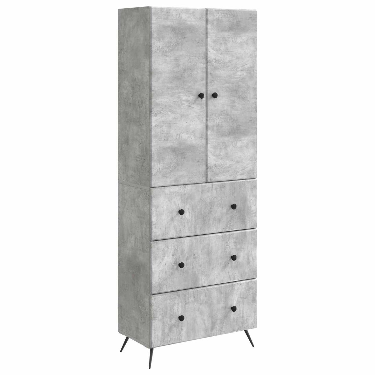Cabinet Set 2 pcs 66 x 34.5 x 90 cm Engineered Wood