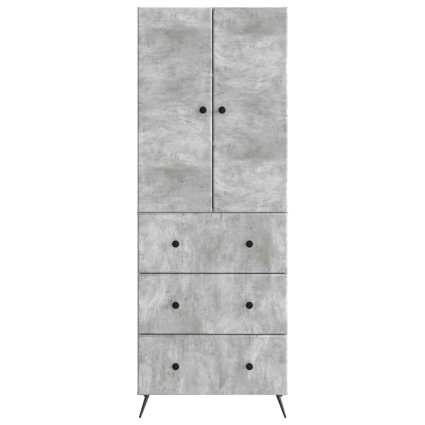 Cabinet Set 2 pcs 66 x 34.5 x 90 cm Engineered Wood