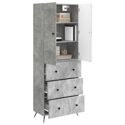 Cabinet Set 2 pcs 66 x 34.5 x 90 cm Engineered Wood