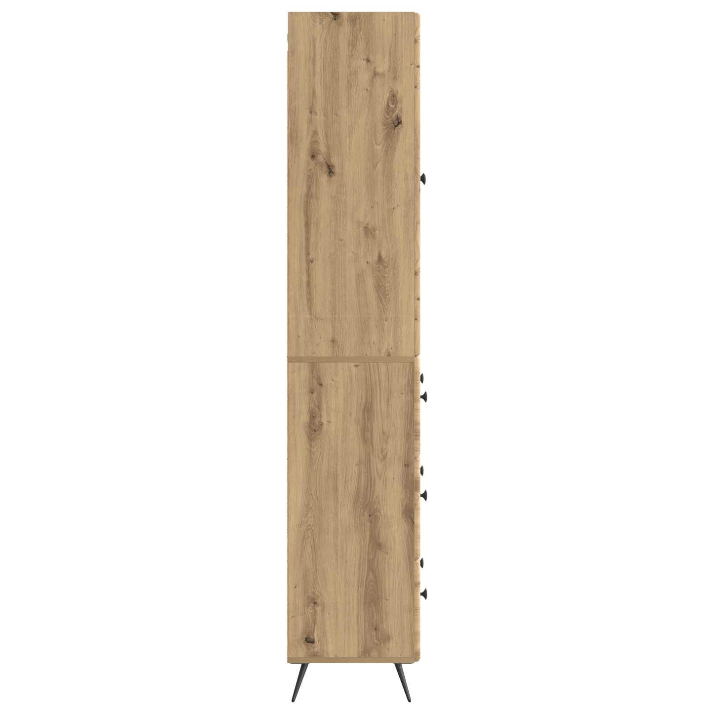 Cabinet Set 2 pcs Artisan Oak 66 x 34.5 x 90 cm Engineered Wood