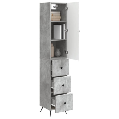 Cabinet Set 2 pcs 34.5 x 34.5 x 90 cm Engineered Wood
