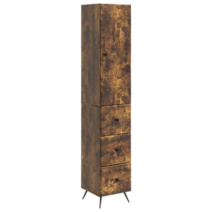 Cabinet Set 2 pcs 34.5 x 34.5 x 90 cm Engineered Wood