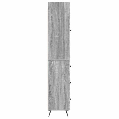 Cabinet Set 2 pcs 34.5 x 34.5 x 90 cm Engineered Wood