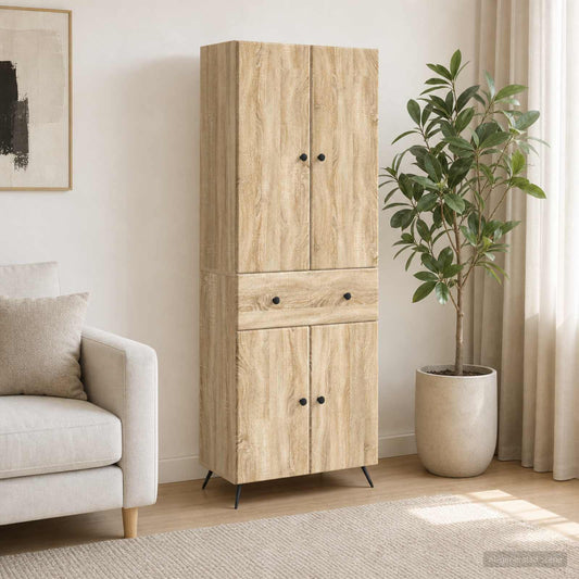 2 pcs Sonoma Oak