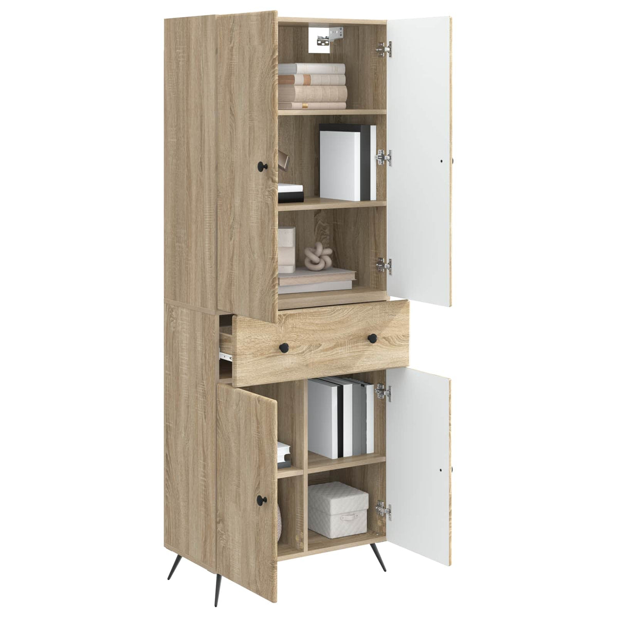 2 pcs Sonoma Oak