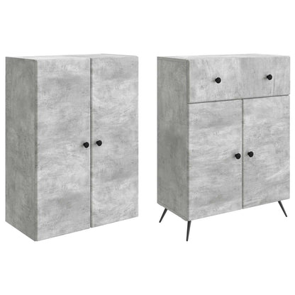 2 pcs Concrete Grey