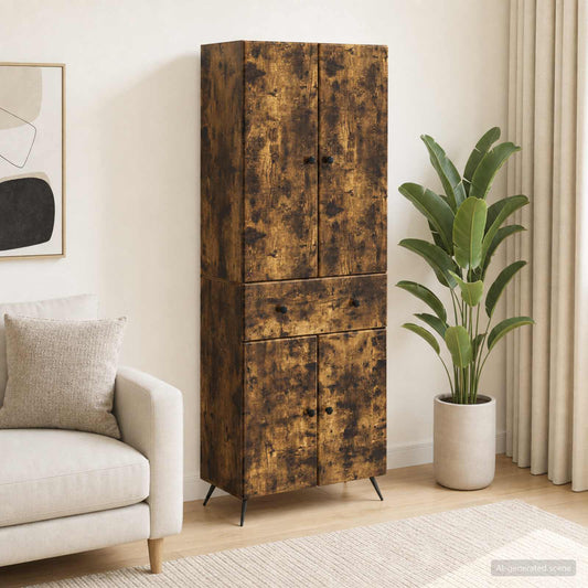 2 pcs Smoked Oak