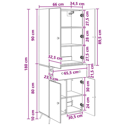 2 pcs Grey Sonoma
