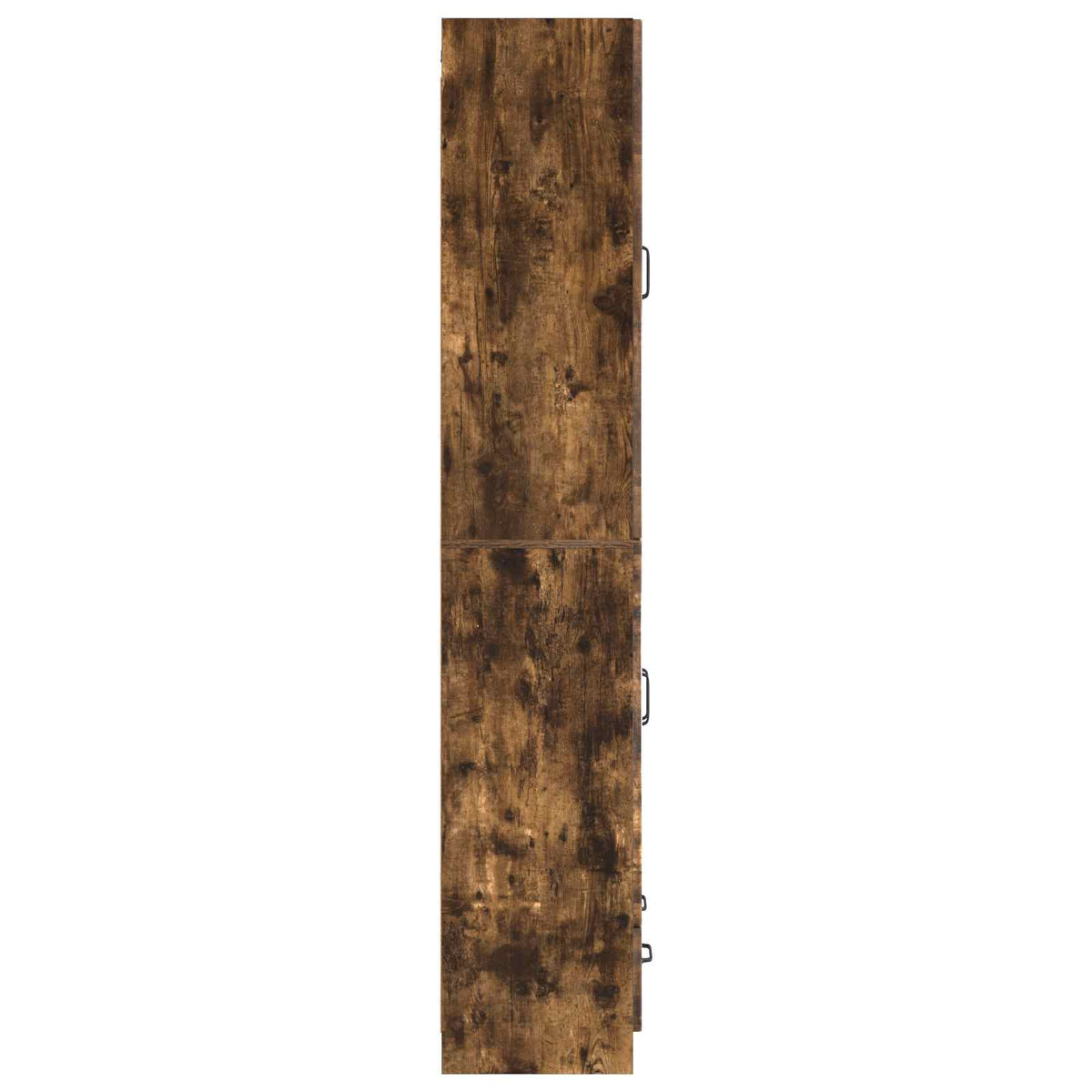 Cabinet Set 2 pcs Smoked Oak 66 x 34.5 x 92 cm Engineered Wood