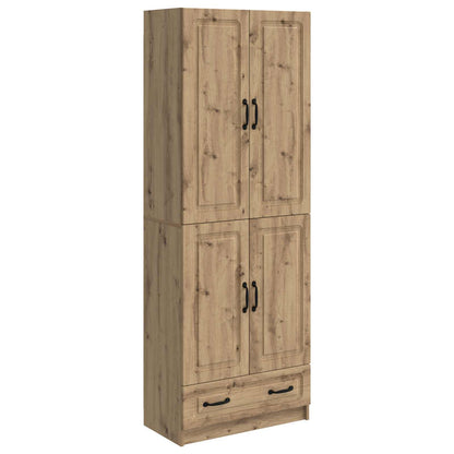 Cabinet Set 2 pcs Artisan Oak Engineered Wood