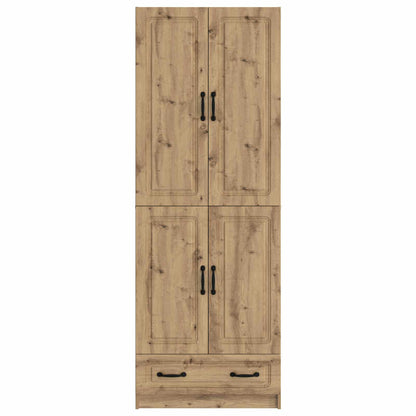 Cabinet Set 2 pcs Artisan Oak Engineered Wood